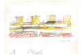 Footprints. Sketch of housing project in Amsterdam, Josep Lluís Mateo