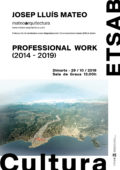 Poster Lecture Professional Work ETSAB mateoarquitectura